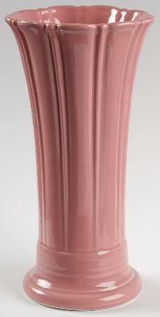Fiesta Rose (Intro 1986) 9" Flared Vase