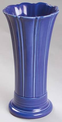 Fiesta Sapphire Blue (Intro 1996) 10" Vase