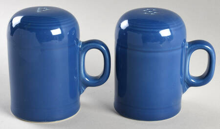 Fiesta Sapphire Blue (Intro 1996) Stove Top Salt & Pepper Set