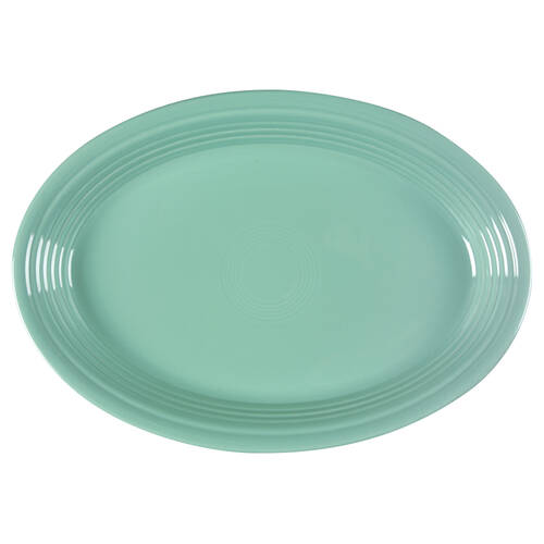 Fiesta Sea Mist Green (Intro 1989) 13" Oval Serving Platter