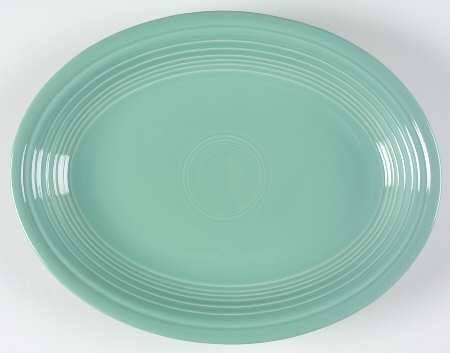 Fiesta Sea Mist Green (Intro 1989) 11" Oval Serving Platter