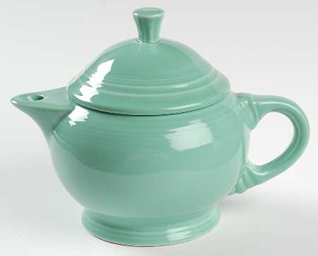 Fiesta Sea Mist Green (Intro 1989) Small Teapot & Lid