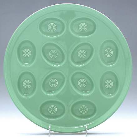 Fiesta Sea Mist Green (Intro 1989) Deviled Egg Plate