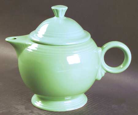 Fiesta Sea Mist Green (Intro 1989) Teapot & Lid