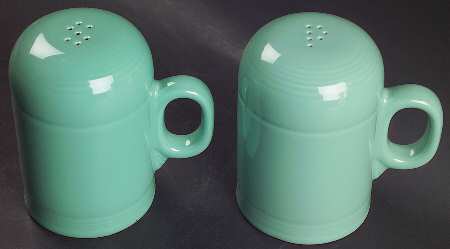 Fiesta Sea Mist Green (Intro 1989) Stove Top Salt & Pepper Set