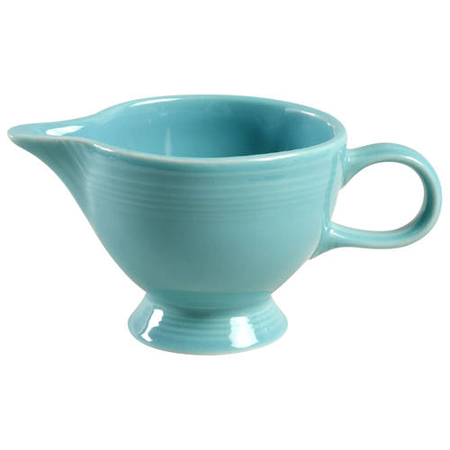 Fiesta Turquoise (Intro 1986) Individual Creamer by Homer Laughlin 