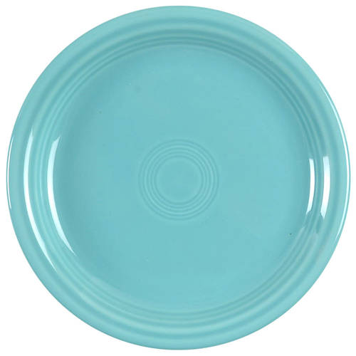 Fiesta Turquoise (Intro 1986) Bistro Deep Salad Plate by Homer Laughlin 