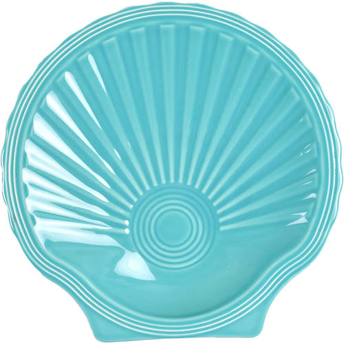 Fiesta Turquoise (Intro 1986) Shell Plate by Homer Laughlin 