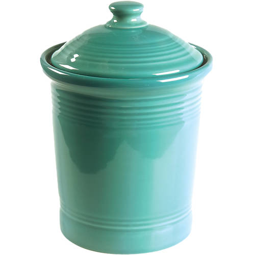 Fiesta Turquoise (Intro 1986) Small Canister & Lid