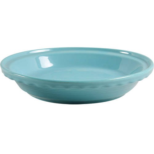 Fiesta Turquoise (Intro 1986) 10" Pie Baking Plate by Homer Laughlin 