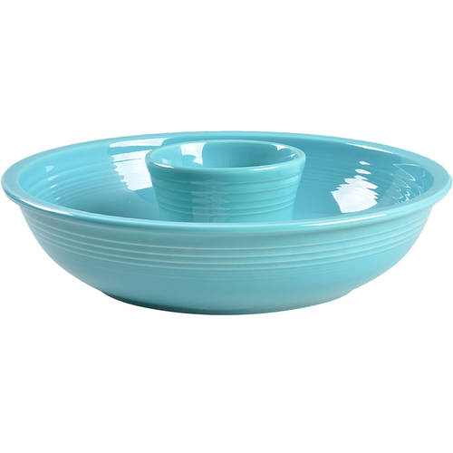Fiesta Turquoise (Intro 1986) (2 Piece) Chip & Dip Set