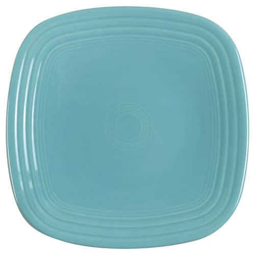 Fiesta Turquoise (Intro 1986) Square Luncheon Plate
