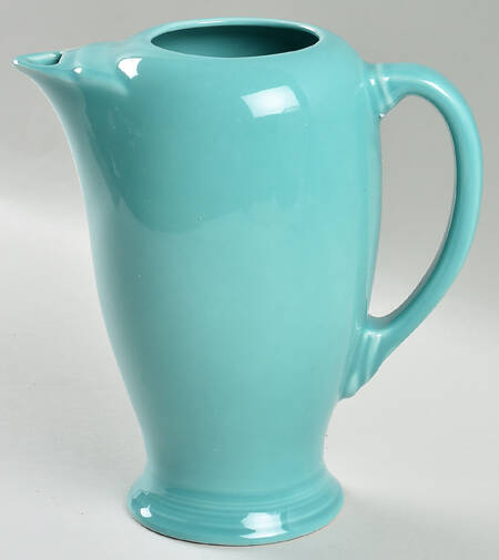 Fiesta Turquoise (Intro 1986) Coffee Pot No Lid by Homer Laughlin 