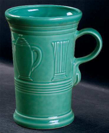 Fiesta Turquoise (Intro 1986) Cappuccino Mug