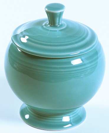 Fiesta Turquoise (Intro 1986) Individual Sugar Bowl & Lid