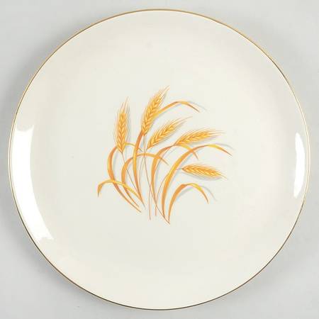 Golden Wheat Luncheon Plate