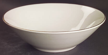 Golden Wheat 8" Round Vegetable Bowl