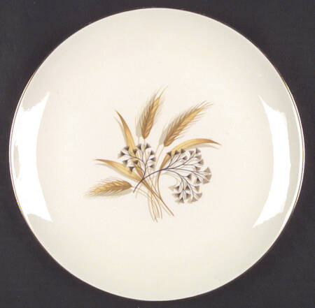 Golden Wheat (Rhythm Shape) by Homer Laughlin 