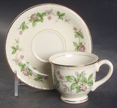 Greenbriar Footed Demitasse Cup & Saucer Set