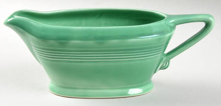 Harlequin Light Green Gravy Boat