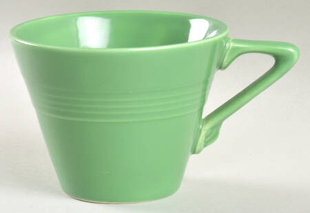 Harlequin Medium Green (Older) Flat Cup
