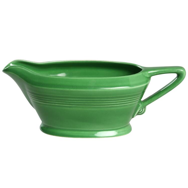 Harlequin Medium Green (Older) Gravy Boat