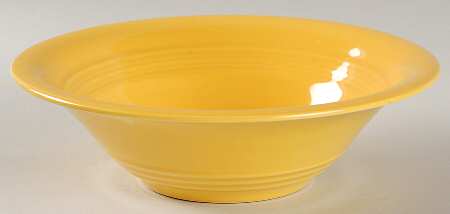 Harlequin Yellow (Older) Oatmeal Bowl