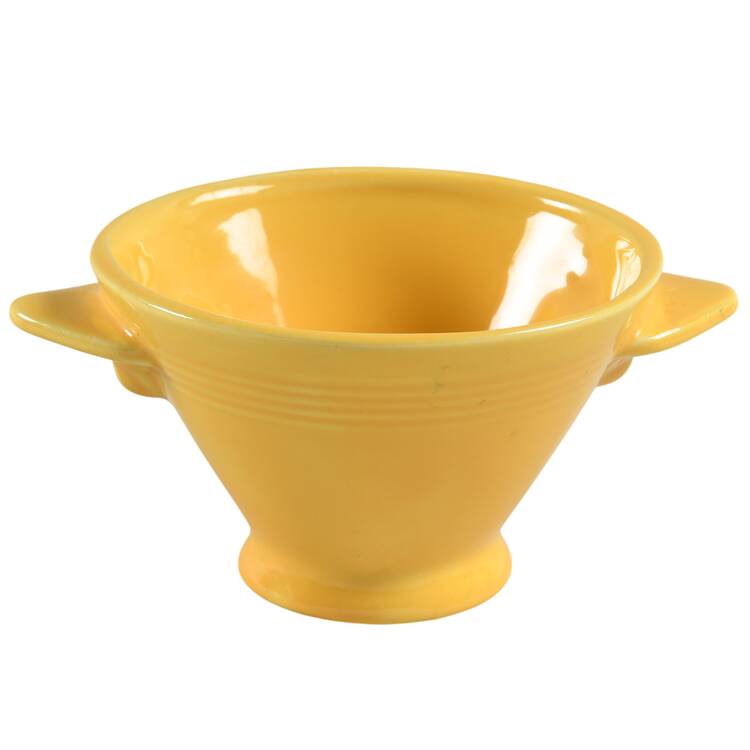 Harlequin Yellow (Newer) Sugar Bowl No Lid