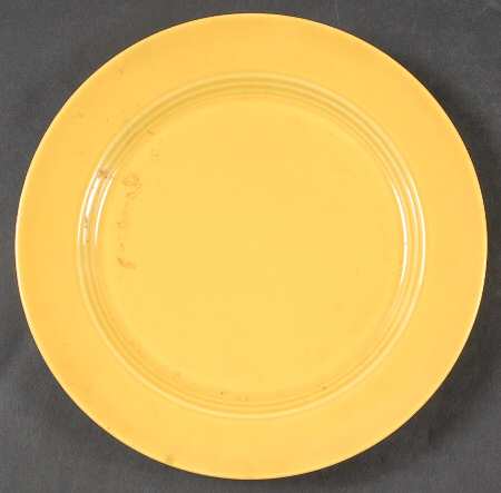 Harlequin Yellow (Newer) Salad Plate