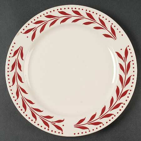 Hemlock (Red) by Homer Laughlin 