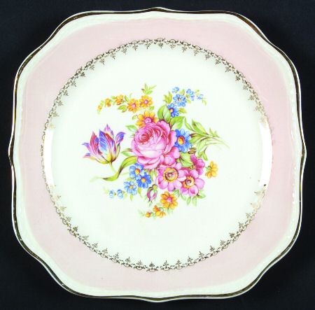 G3438 Square Salad Plate by Homer Laughlin 