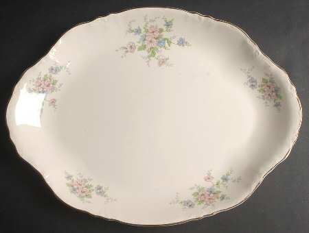R1434 15" Oval Serving Platter