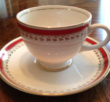 HLC544 Footed Cup & Saucer Set