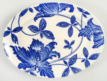 Blue Fantasy Relish/Gravy Underplate