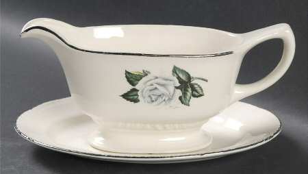 Windsor Rose Gravy Boat & Underplate