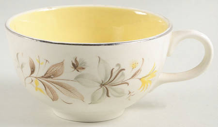 Maytime Flat Cup by Homer Laughlin 