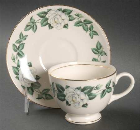 Nassau Footed Cup & Saucer Set