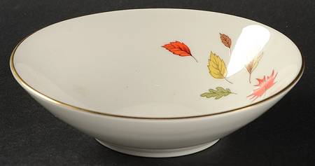 October Leaves Fruit/Dessert (Sauce) Bowl