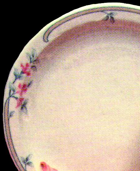 Pink Sage (Narrow Rim) by Homer Laughlin 
