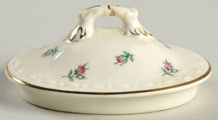 Rambler Rose (Eggshell Georgian, American Vogue) Lid for Sugar Bowl