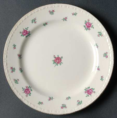 Rambler Rose (Eggshell Georgian, American Vogue) Bread & Butter Plate