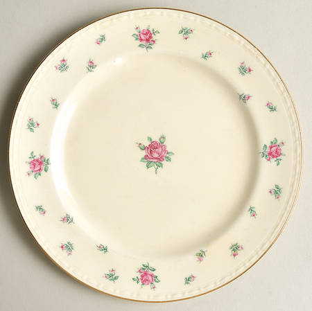 Rambler Rose Dessert/Pie Plate