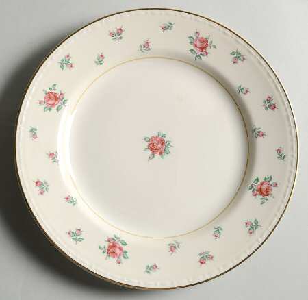 Rambler Rose Salad Plate