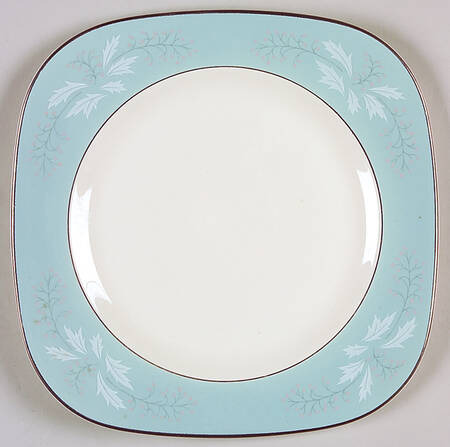Romance Square Salad Plate by Homer Laughlin 