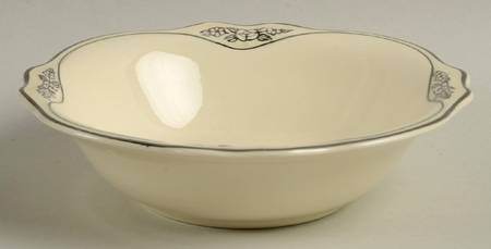 Silver Rose Patrician Silver Scroll Fruit/Dessert (Sauce) Bowl