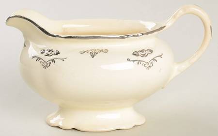 Silver Rose Patrician Silver Scroll Creamer