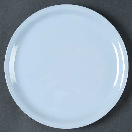 Skytone Blue (Undecorated) Luncheon Plate