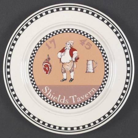 Williamsburg Seville Shape Luncheon Plate