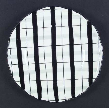 Black Allover Plaid by Haldon