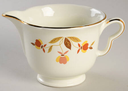 Autumn Leaf Ruffled D (40s) Creamer
